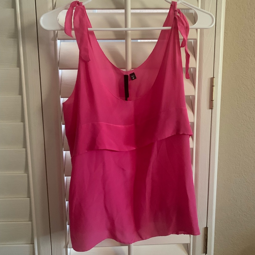 Bellatrix pink silk blouse